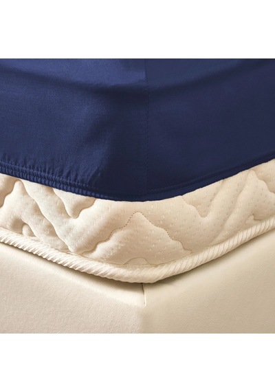 Soft Basic Tek Kişilik Lastikli Çarşaf - Lacivert - 100x200 Cm Çok Renkli