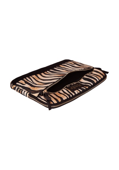 Bloominbag Stripy Tricky İpad Uyumlu / Tablet Kılıf Tablet Kılıfı Kahverengi - Siyah