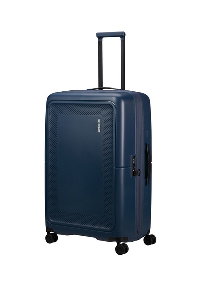 American Tourister Lacivert Unisex Çekçekli Sert Valiz Dashpop-spınner 77/28 Exp Tsa