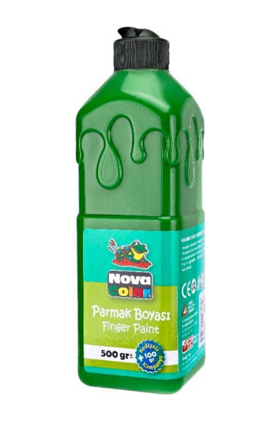 N.color Parmak Boyasi 500 Gr Yesil Karışık, Çok Renkli