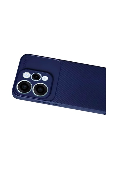 Cosmotex Newface Oppo Reno 15 Auto Focus Karbon Kapak - Lacivert