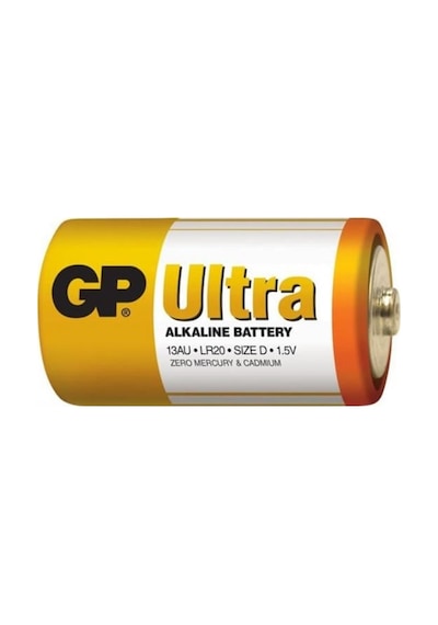 Gp 1.5 V Alkalıne Kalem Pil D Kalın Tip 34.2 61.5 Mm Lr20
