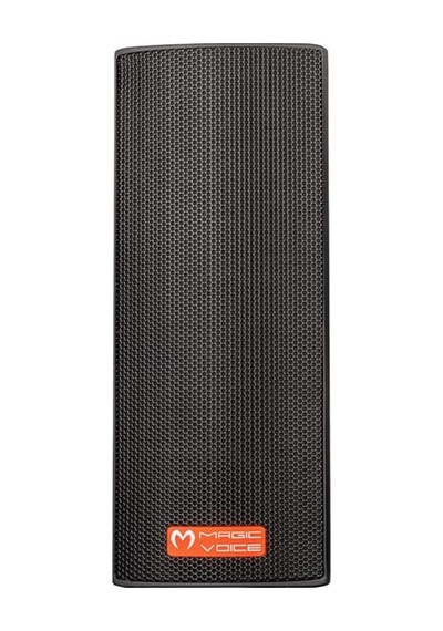Magicvoice Mv-26 2x7,5 Cm 50w 3 Yollu Siyah Sütun Hat Trafolu Hoparlör 2 Li Takım