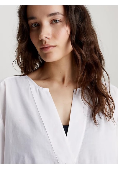 Calvin Klein Calvın Kleın Kadın Elbise Kw0kw02437-ycd Beyaz