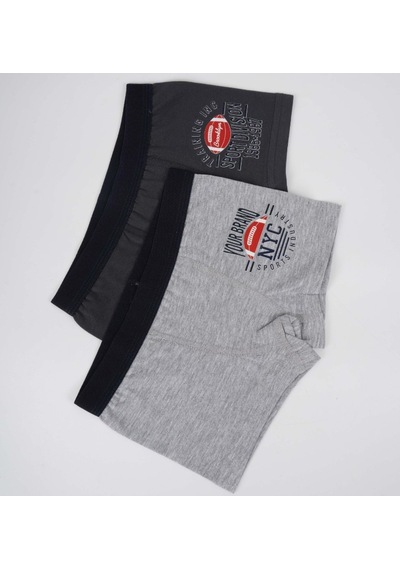 Bezos Erkek 2li Boxer Set K128235 Tek Adet Fiyatı Beden: 3-4 Yaş Renk: Asorti Bezos1 Çok Renkli