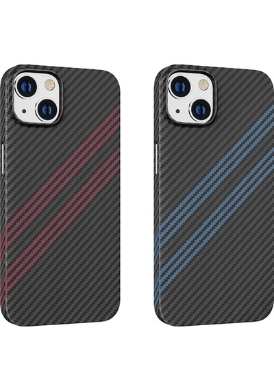 Hoco Apple Uyumlu  iPhone 14 6.1 Kılıf Kevlar Texture Darbe Emici Telefon Kılı
