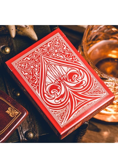 King Star Sanctuary Red Premium Oyun Kağıdı Limited Edition Koleksiyonluk İskambil Kartları