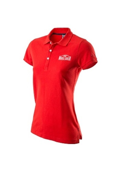 3u0084240a-skoda Monte-carlo Kadın Polo T-shirt Kırmızı