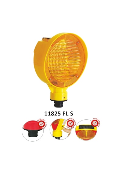 11825 Fl S Evelux Solar Flaşörlü Ledli Lamba