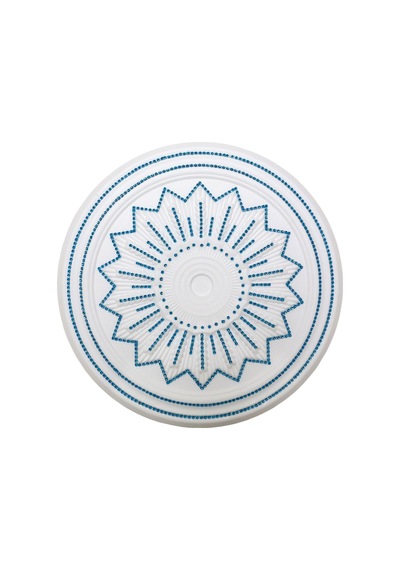 Başak Desenli Taşlı Stropiyer Tavan Göbeği - 40 Cm