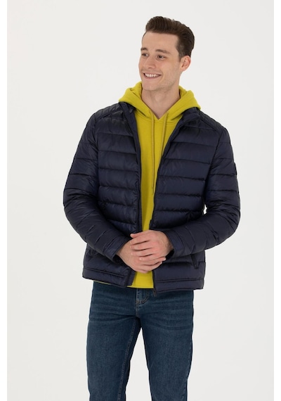 U.S. Polo Assn. U.s. Polo Erkek Slim Fit Kaz Tüğü Spor Mont 2246527 More25k Lacivert