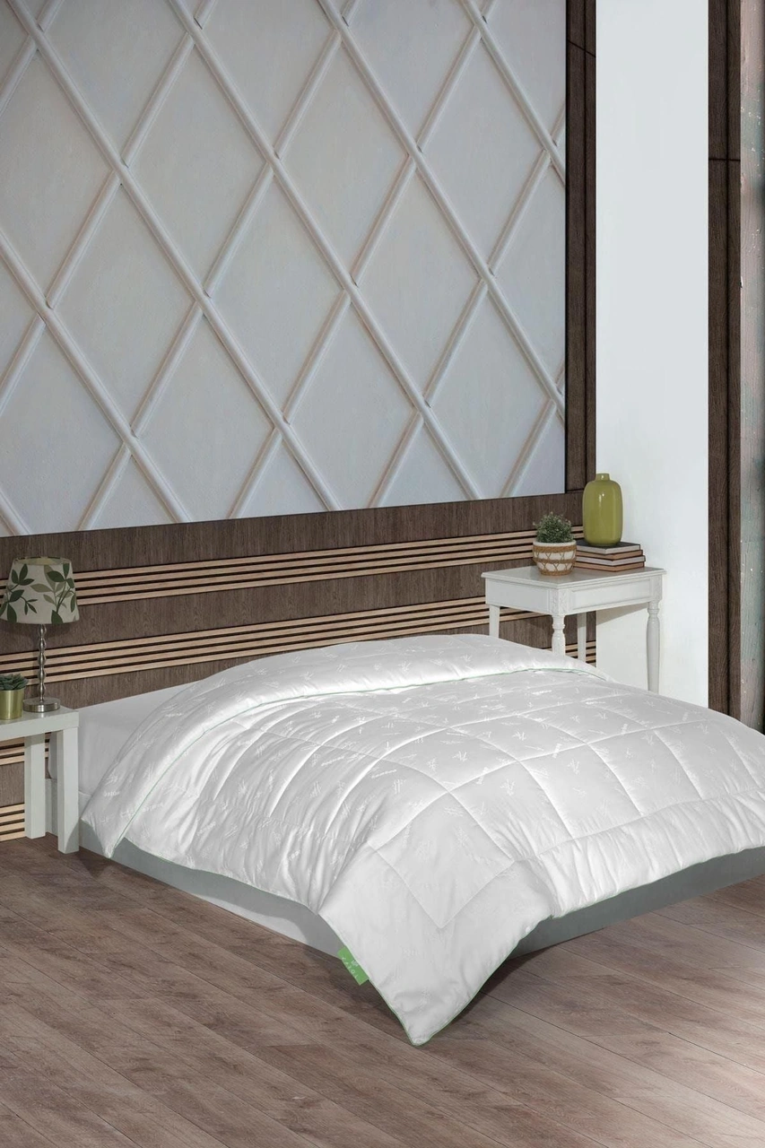 Varol Bambu King Size Battal Boy Yorgan 215x235cm Beyaz