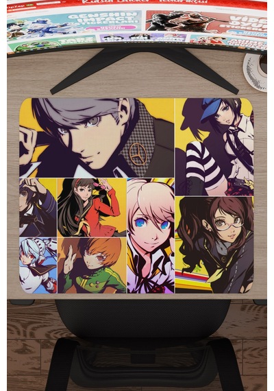 Persona 4 Kaymaz Dikişli Kauçuk Oyuncu Mousepad V2 - 48x40 Xl Gaming Mouse Pad Fare Altlığı