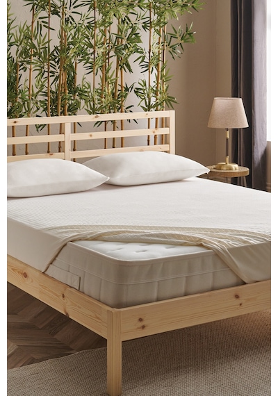 Puffy Bambu Dream Sıvı Geçirmez Alez 160 x 200 CM Beyaz