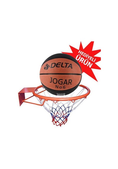 Delta Basketbol Çemberi No6 Jogar Basketbol Topu Basketbol Filesi Üçlü Set