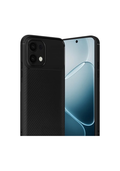 Oppo A6 Pro 4g Auto Focus Karbon Kapak - Siyah 0.2M-Çok Renkli