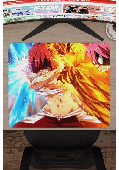Fairy Tail Anime V3 - 48x40 Xl Gaming Kauçuk Kaymaz Taban Mouse Pad Fare Altlığı