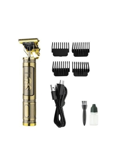 Ps-033 Çelik Kasa Profesyonel T-bıçak Sakal Ense Ve Çizim Tıraş Makinesi