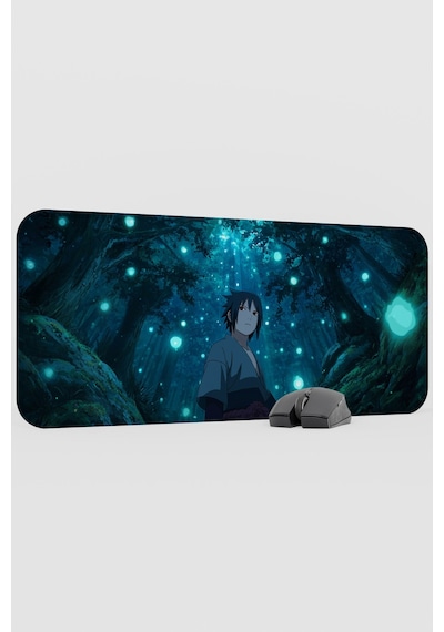 Naruto Sasuke Anime V5 - 70x30 Xl Gaming Kauçuk Kaymaz Taban Mouse Pad Fare Altlığı