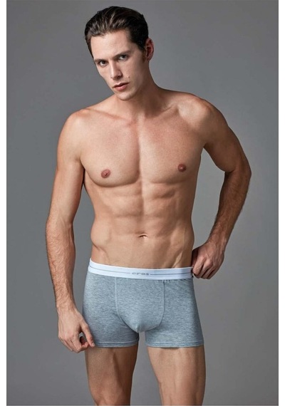 Eros 015 Erkek Compact 3'Lü Boxer Siyah-Gri-Beyaz Eros 015 Erkek Compact 3'Lü Boxer Siyah-Gri-Beyaz