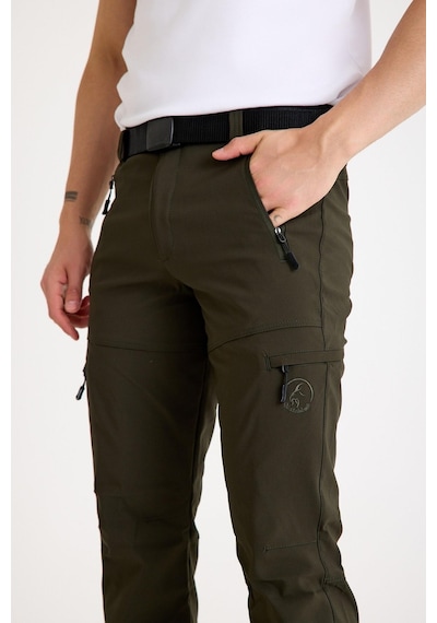 Q&steinbock Afythos Erkek Outdoor Pantolon-polarlı-31315 Haki