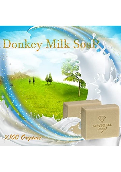 Mysia Koleksiyonu Eşek Sütlü Sabunu Doğal Bitkisel Yağlardan Oluşur Cildi Temizler, Kirlerden Temizler. 125gr 285 ML