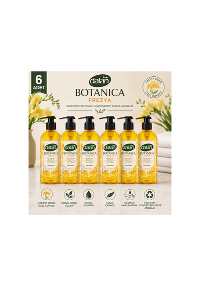 Botanica Frezya Sıvı Sabun 500 Ml X 6