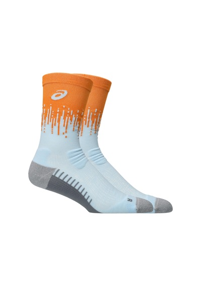 Asics Performance Run Sock Crew Unisex Energy Aqua Koşu Çorabı 3013b347-401