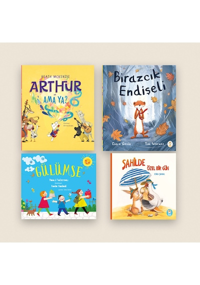 Meraklı Minikler Seti - 4 Resimli Kitap / 3 Yaş +