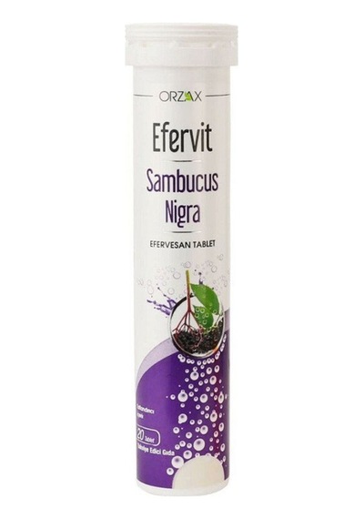 Efervit Sambucus Nigra Efervesan 20 Tablet
