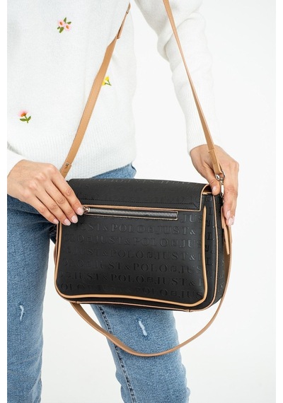 Just Polo Yeni Sezon Kadın Çantası 4063mh Siyahtaba