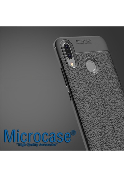 Huawei P Smart 2019 Leather Serisi Silikon Kilif + Cam (Seç) 342634006