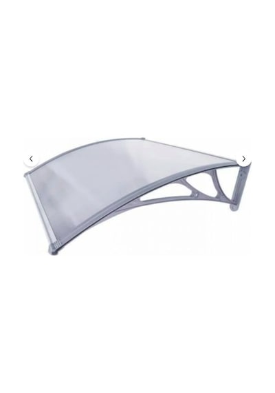 Kapı Üstü Pratik Sundurma 120 X 60 Cm Gri Gri