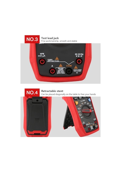Uni-trend Multimeter Clamp Meter Digital Smart Multimeter Profesional Ut161b Ut161d Ut161e True Rms Ac Dc Current Tester
