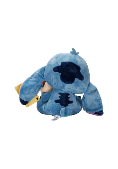 Dondurma Yiyen Stitch Peluş 25 Cm - Sevimli Lilo Ve Stitch Oyuncak Mavi