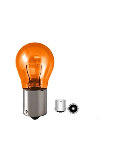 Sinyal Ampülü Tek Duy 24V 93 21W Turuncu 93 24 Volt Ağır Vasıta