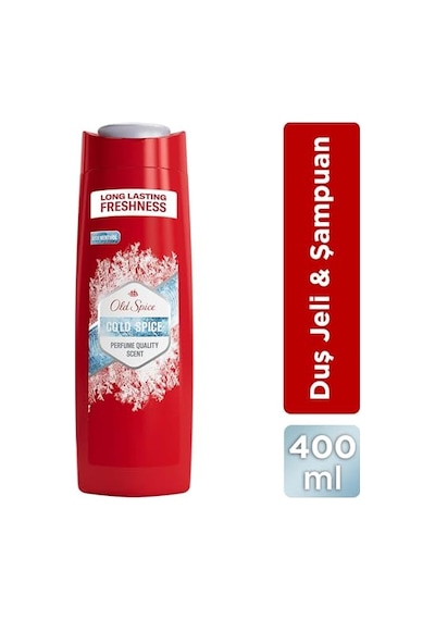 Old Spice Cold Spice 3 Ü 1 Arada Duş Jeli 400 Mililitre Acai Üzümü