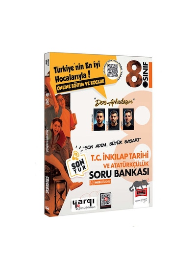 Yargı 8.sınıf Lgs T.c. İnkilap Tarihi Ve Atatürkçülük Son Tur Soru Bankası Yargı Yayınları