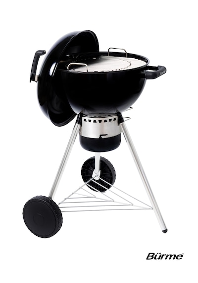 Partner 45.00 Black Profesyonel Kömürlü Barbekü Siyah