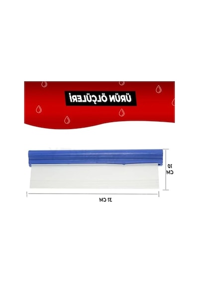 Silikon Uçlu Kaporta Su Çekeceği - 31x10 Cm