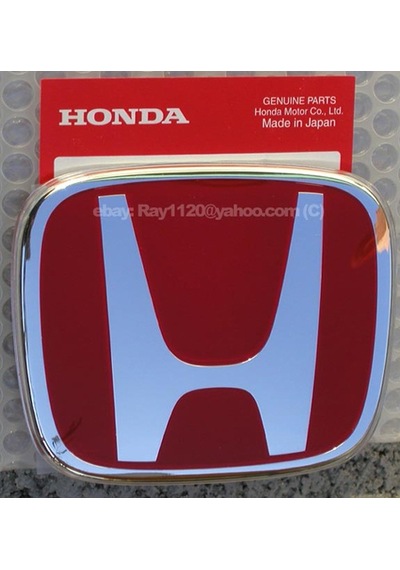 Honda Civic 2014-fb7 Kırmızı H Ön Panjur Logosu