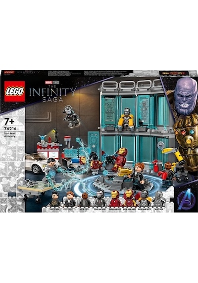 LEGO® Super Heroes 76216 Iron Man Armory 496 Parça