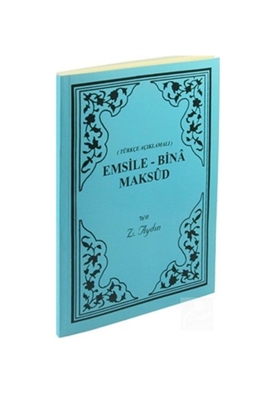 Türkçe Açıklamalı Emsile - Bina - Maksud / Zeycan Aydın