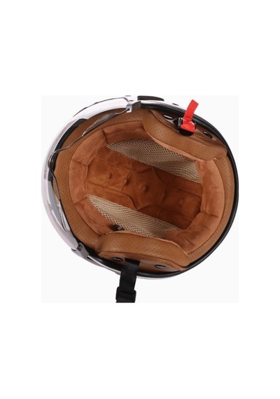 Tt&cocascos Model 288 M Beden Yarım Kask, Motosiklet Kaskı, Dot-ece Retro Tasarım Çok Renkli