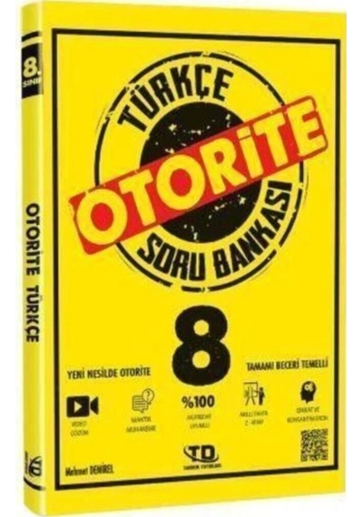 8. Sınıf Türkçe Soru Bankası / Mehmet Demirel / Tandem Yayınları / 9786257194198