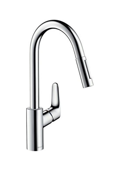 Focus E2 240 Pull-out Tek Kollu Evye Bataryası beyaz