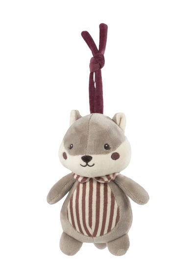 Pasito A Pasito Cherry Müzikli Sincap Peluş Strips Çok Renkli
