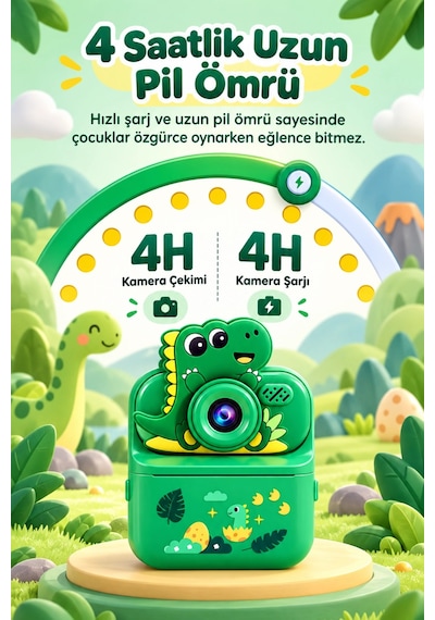 Seyu Y900 Çocuk Kamerası Fotoğraf Makinesi