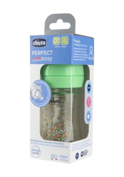 Chicco Perfect Easy Biberon Cam 150 Ml Yavaş - Unısex 00020251300000