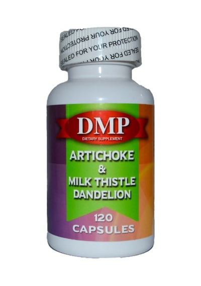 Dmp Artichoke &Milk Thistle Dandelion 120 Capsules